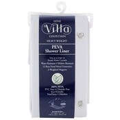 Wholesale - 70"x72" GREY PEVA SHOWER LINER, UPC: 769898264566